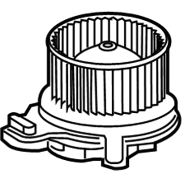 2017 Chevrolet Malibu Blower Motor - 84486322