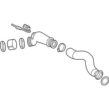 GM 84495341 Hose Assembly, Chrg Air Clr Otlt Air