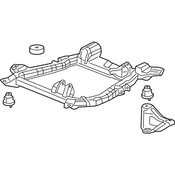 GM 20927549 Frame Assembly, Drivetrain & Front Suspension