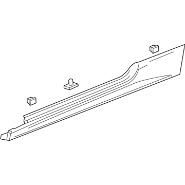 GM 25946499 Molding Assembly, Rocker Panel *Service Primer