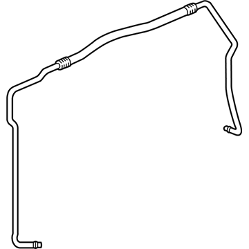 GM 13394457 Transmission Fluid Cooler Inlet & Outlet Pipe Assembly