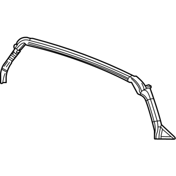 2024 Chevrolet Corvette Weather Strip - 85535599