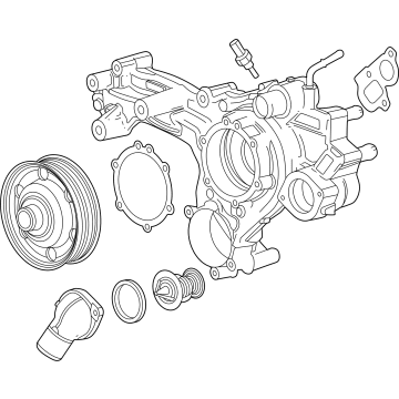 2023 Chevrolet Suburban Water Pump - 12725191