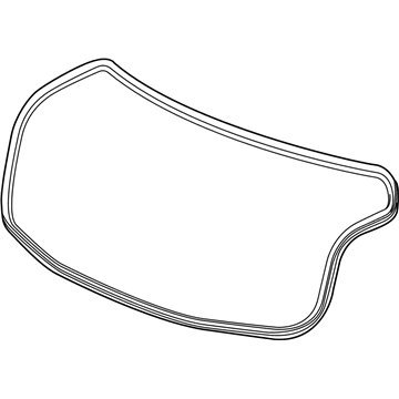 GM 23131014 Weatherstrip Assembly, Rear Compartment Lid