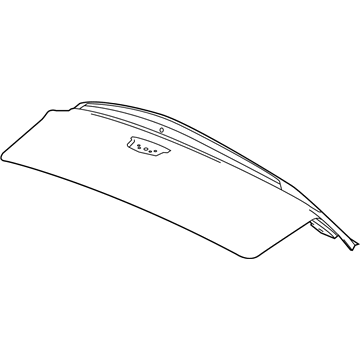 GM 84317518 Lid Assembly, Rear Compartment