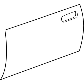 GM 25739112 Panel, Rear Side Door Outer