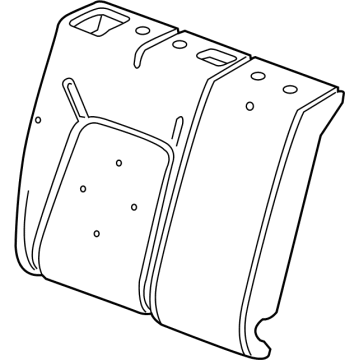 GM 42594300 Pad Assembly, R/Seat Bk