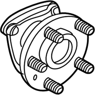 GM 89047639 Rear Wheel Bearing (W/Wheel Speed Sensor)