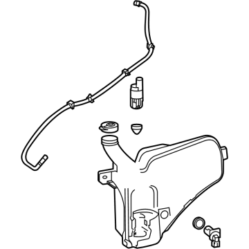 2021 GMC Sierra Washer Reservoir - 84176929