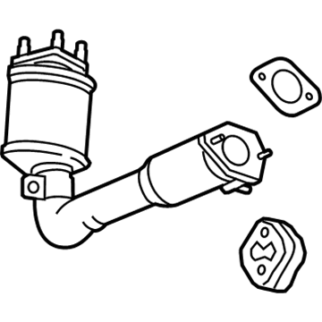 2013 Chevrolet Captiva Sport Catalytic Converter - 19420256