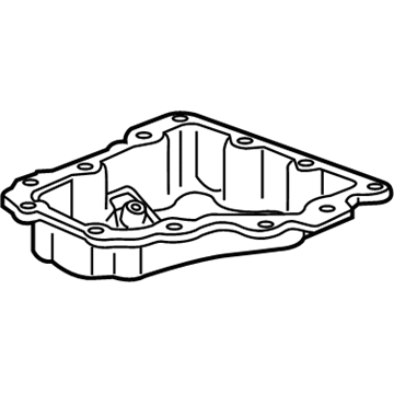 GM 12650637 Pan Assembly, Lower Oil