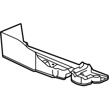 GM 84038238 Shield, Emis Rdcn Fluid Tk