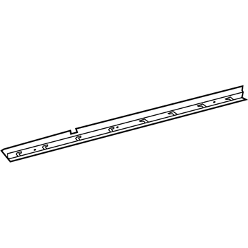 GM 95301297 Sealing Strip Assembly, Rear Side Door Window Inner