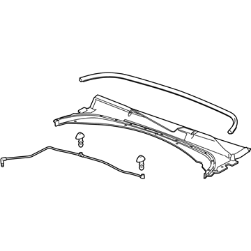 GM 23173536 Panel Assembly, Air Inlet Grille