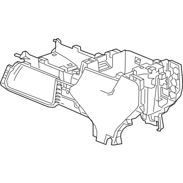 2022 GMC Sierra Center Console Base - 85593432