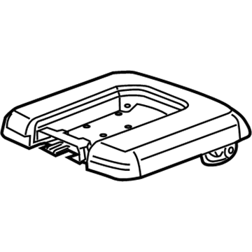 GM 22881396 Lid Assembly, Front Seat Armrest *Dune