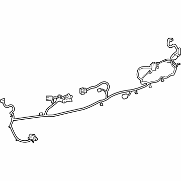 GM 85594698 HARNESS ASM-RR OBJECT ALARM SEN WRG