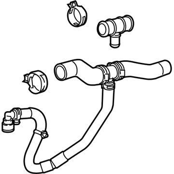 2014 Cadillac CTS Radiator Hose - 84890761