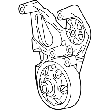 2018 GMC Canyon Cooling Fan Bracket - 24585663