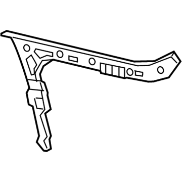 GM 84660719 Guide Assembly, Rear Bpr Fascia