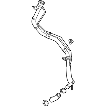 Chevrolet Trax Fuel Filler Hose - 95326653