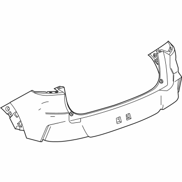 2023 Chevrolet Trailblazer Bumper - 42733407