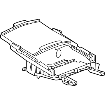 GM 39139096 Door Assembly, F/Flr Cnsl Cup Hldr *Piano Black