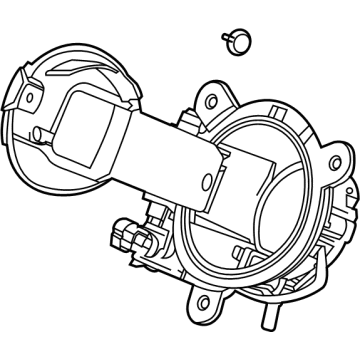 2021 Chevrolet Corvette Fuel Filler Housing - 85109248