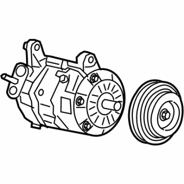 2024 Chevrolet Silverado A/C Compressor - 84664213