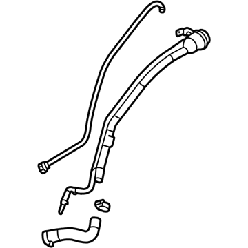 Chevrolet Equinox Fuel Filler Hose - 25888108