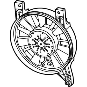 GM 84824875 Fan Assembly, Eng Clr