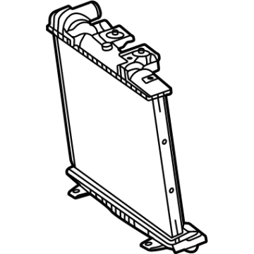 2023 Chevrolet Corvette Radiator - 85559346