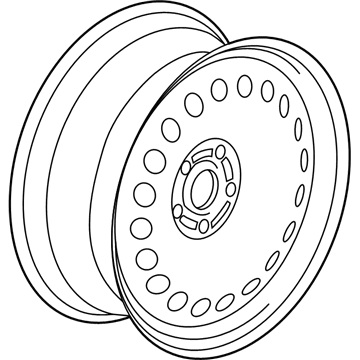 Chevrolet Malibu Spare Wheel - 22969718