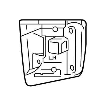 GM 84556715 Bracket, Hdlp