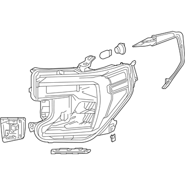 GM 85535169 Headlamp Assembly, Front