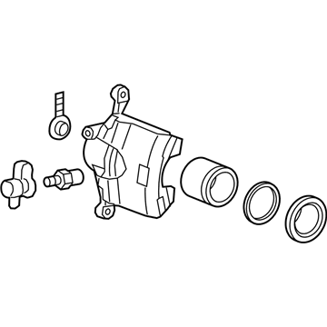 Chevrolet Spark Brake Calipers - 13591422