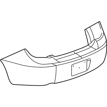 Chevrolet Cobalt Bumper - 19120699