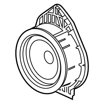 GM 84664540 Speaker Assembly, Rdo Rr S/D