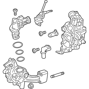 2018 Chevrolet Express EGR Valve - 12640017