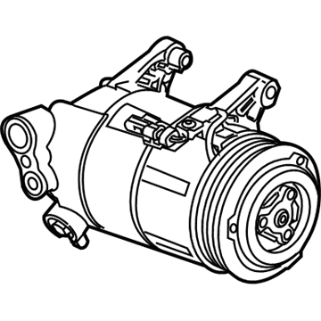 GM A/C Compressor - 84445509