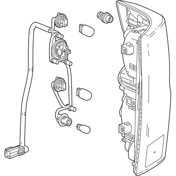 GM 85651744 LAMP ASM-RR BODY STRUCTURE STOP