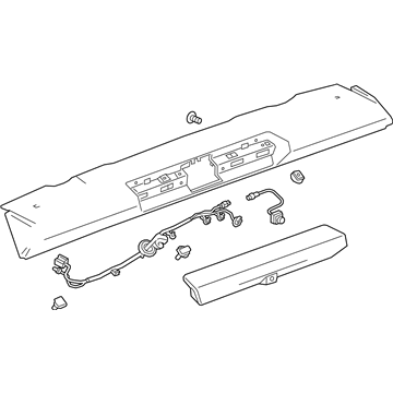 GM 84781393 Spoiler Assembly, Rf Rr *Serv Primer