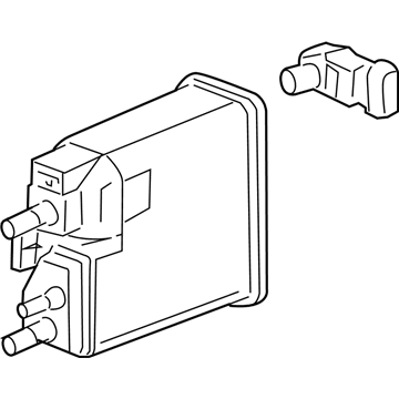 GMC Sierra Vapor Canister - 25928152