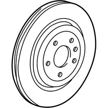 2015 Chevrolet Corvette Brake Disc - 84951567