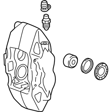 GM 23261813 Caliper Assembly, Rear Brake