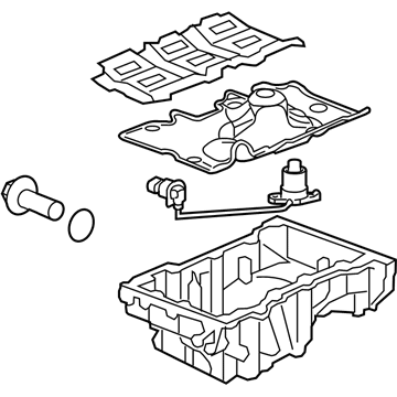 GM 12623431 Pan Assembly, Oil