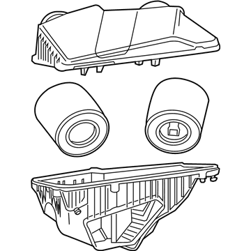 GM 84100702 Cleaner Assembly, Air