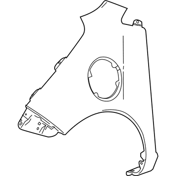 GM 95329395 Fender,Front