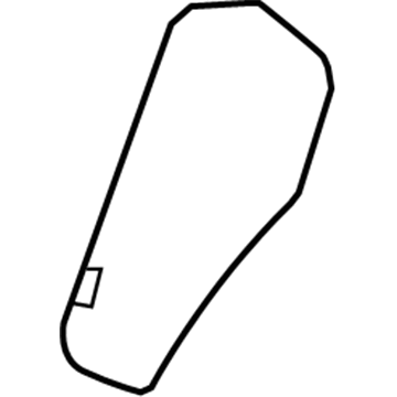 GM 95186560 Pad,Rear Seat Back Side Bolster