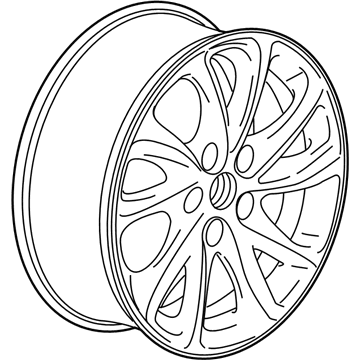 GM 23315486 Wheel Rim,Frt & Rr